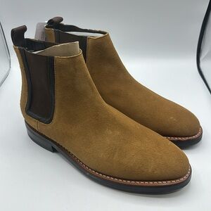 Thursday Boot Company Duke Men's Chelsea Boot Honey Suede Size 11